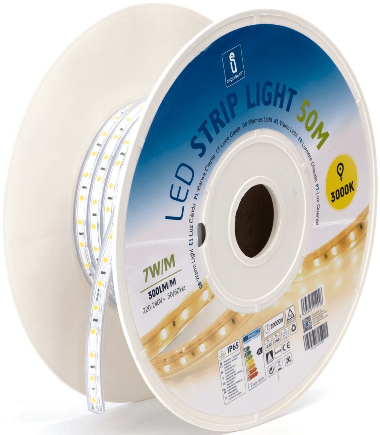 Aigostar - LED Лента LED/350W/230V 50m 3000K IP65