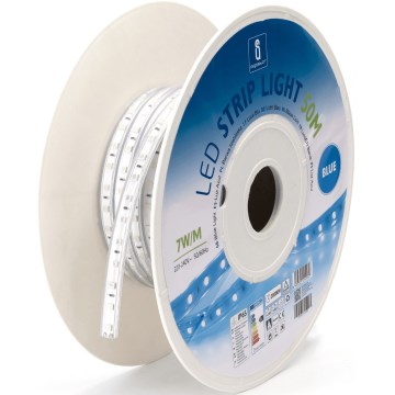 Aigostar - LED Лента LED/350W/230V 50m син IP65