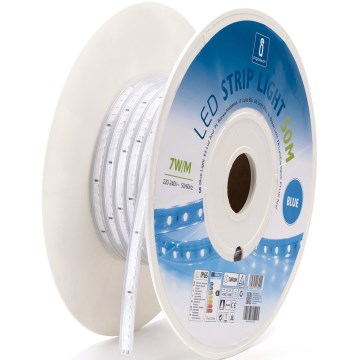 Aigostar - LED Лента LED/350W/230V 50m син IP65