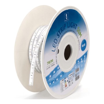 Aigostar - LED лента LED/350W/230V 50м синя IP65