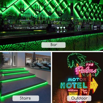 Aigostar - LED Лента LED/350W/230V 50m зелен IP65