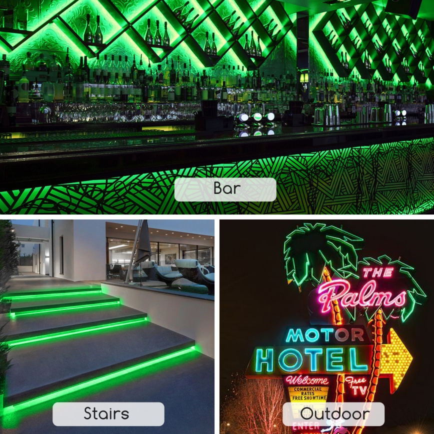 Aigostar - LED Лента LED/350W/230V 50m зелен IP65