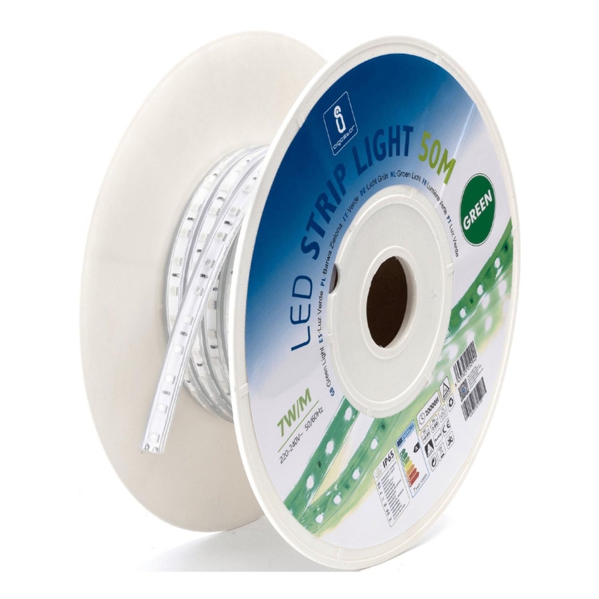 Aigostar - LED лента LED/350W/230V 50m зелена IP65