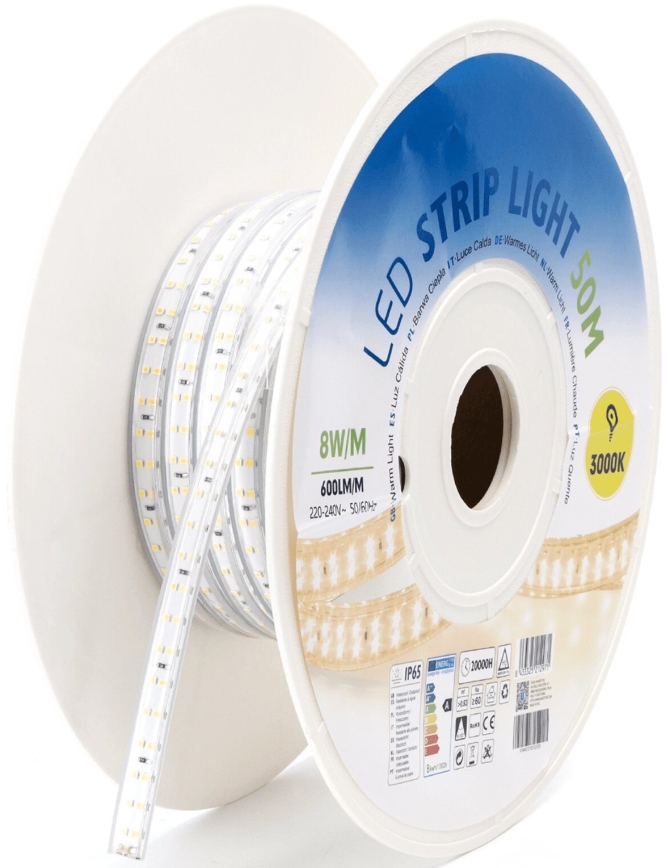 Aigostar - LED Лента LED/400W/230V 50m 3000K IP65