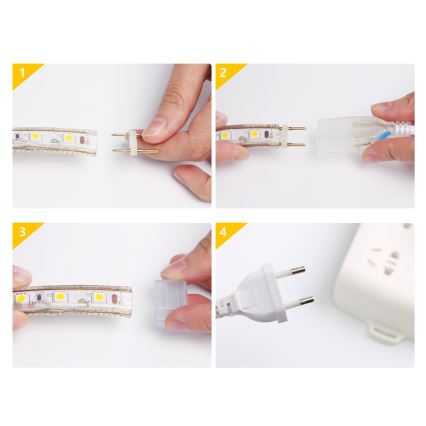 Aigostar - LED лента за външна употреба 50m LED/350W/230V 3000K IP65