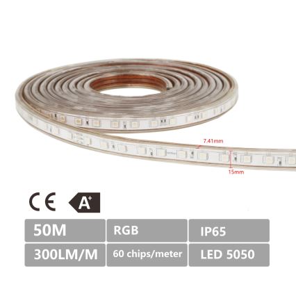 Aigostar - LED лента за външна употреба 50m LED/350W/230V 3000K IP65