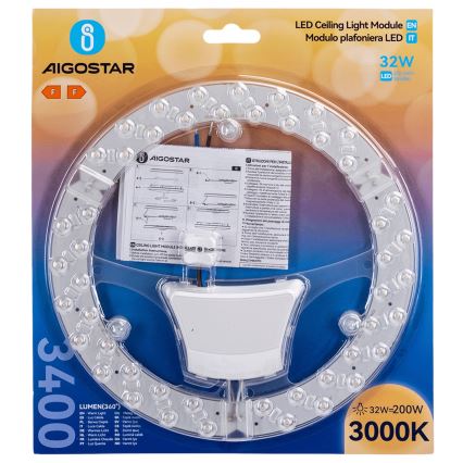 Aigostar - LED магнитен модул 32W/230V 3000K