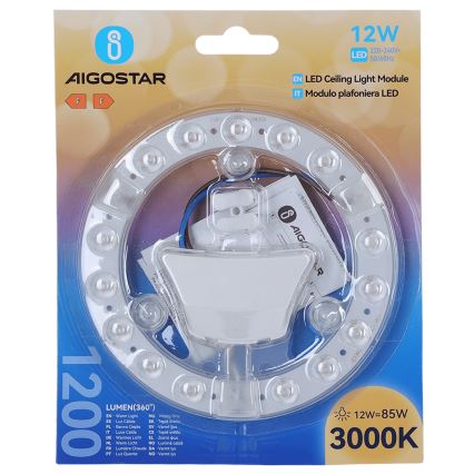 Aigostar - LED магнитен модул LED/12W/230V 3000K