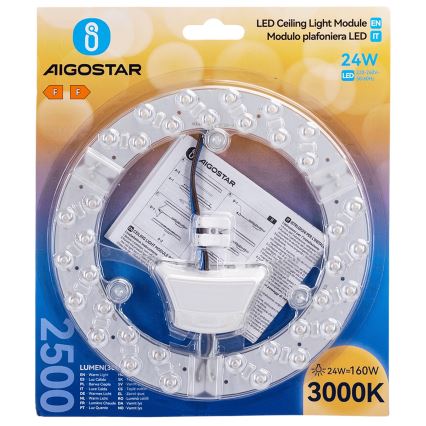 Aigostar - LED магнитен модул LED/24W/230V 3000K