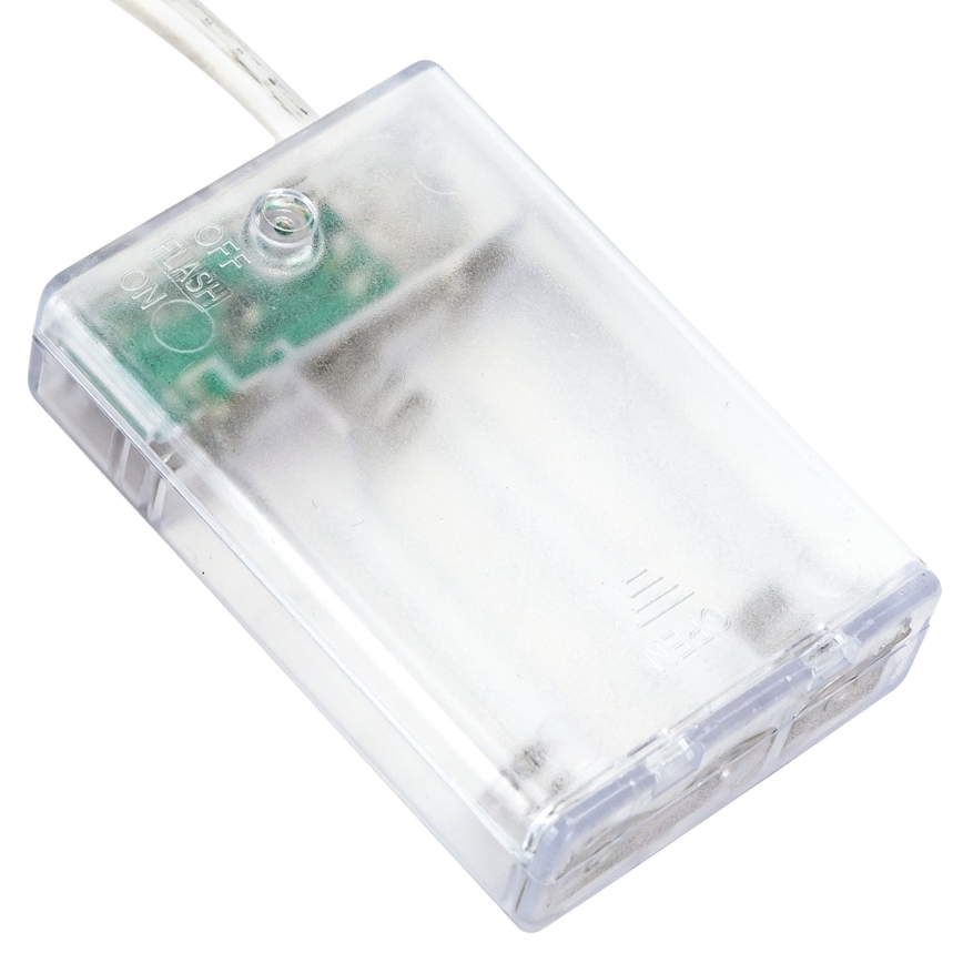 Aigostar - LED многоцветен коледен гирлянд 20xLED/3xAA 2,3m