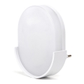 Aigostar - LED Нощна лампа със сензор LED/1W/230V 6500K овален