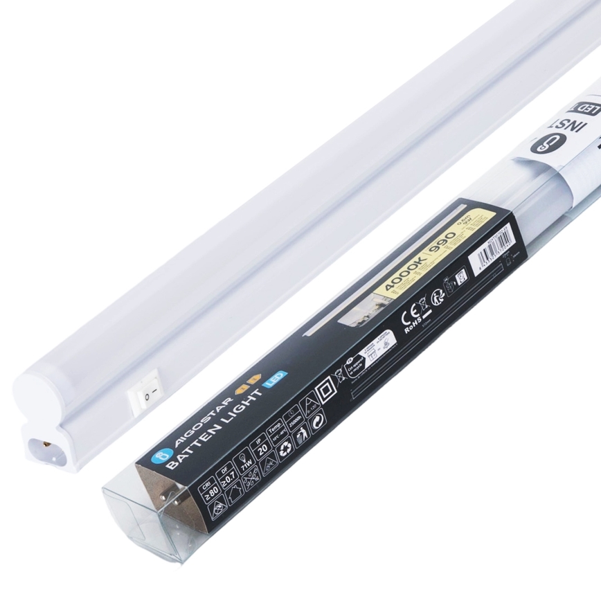 Aigostar - LED осветително тяло за монтаж под шкаф LED/9W/230V 4000K 57,2 cm