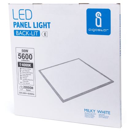 Aigostar - LED панел LED/50W/230V 60x60 см 4000K