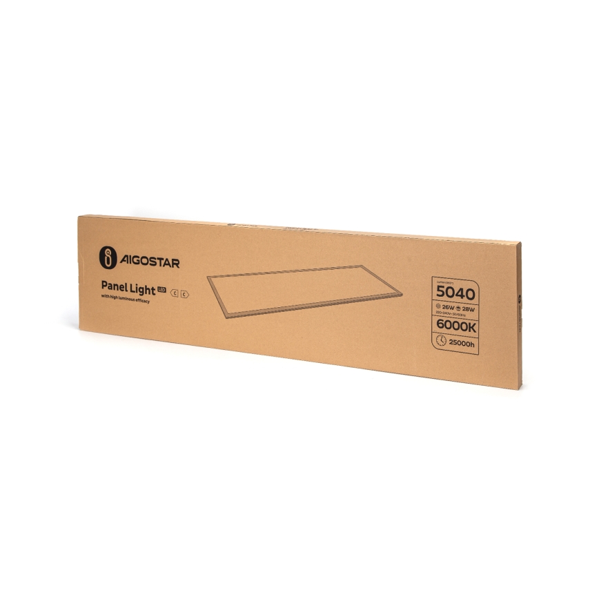 Aigostar - LED панел за окачен таван LED/28W/230V 120x30 см 6000K
