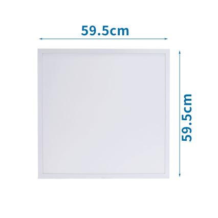 Aigostar - LED панел за окачен таван LED/40W/230V 6500K 60x60 см бял