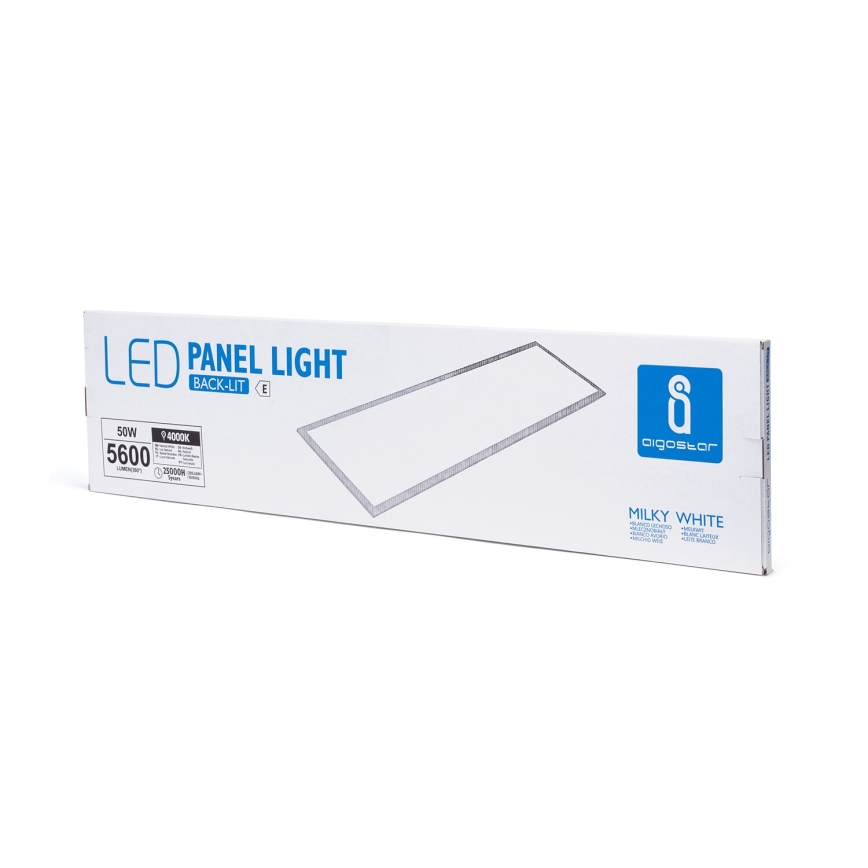 Aigostar - LED панел за окачен таван LED/50W/230V 4000K 120x30 см бял