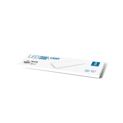 Aigostar - LED панел за окачен таван LED/60W/230V 6500K 120x30 см бял
