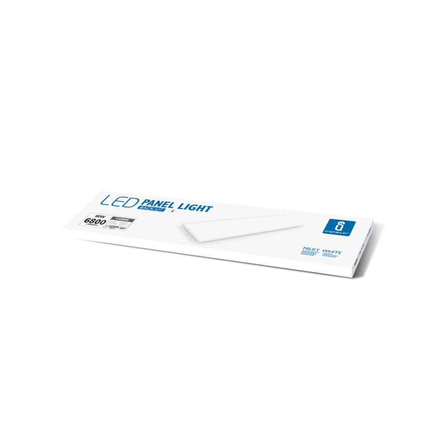 Aigostar - LED панел за окачен таван LED/60W/230V 6500K 120x30 см бял