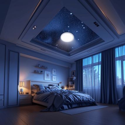 Aigostar - LED Димируем плафон за баня MESH Интелигентен LED/12W/230V 3000-6500K IP44 + дистанционно управление