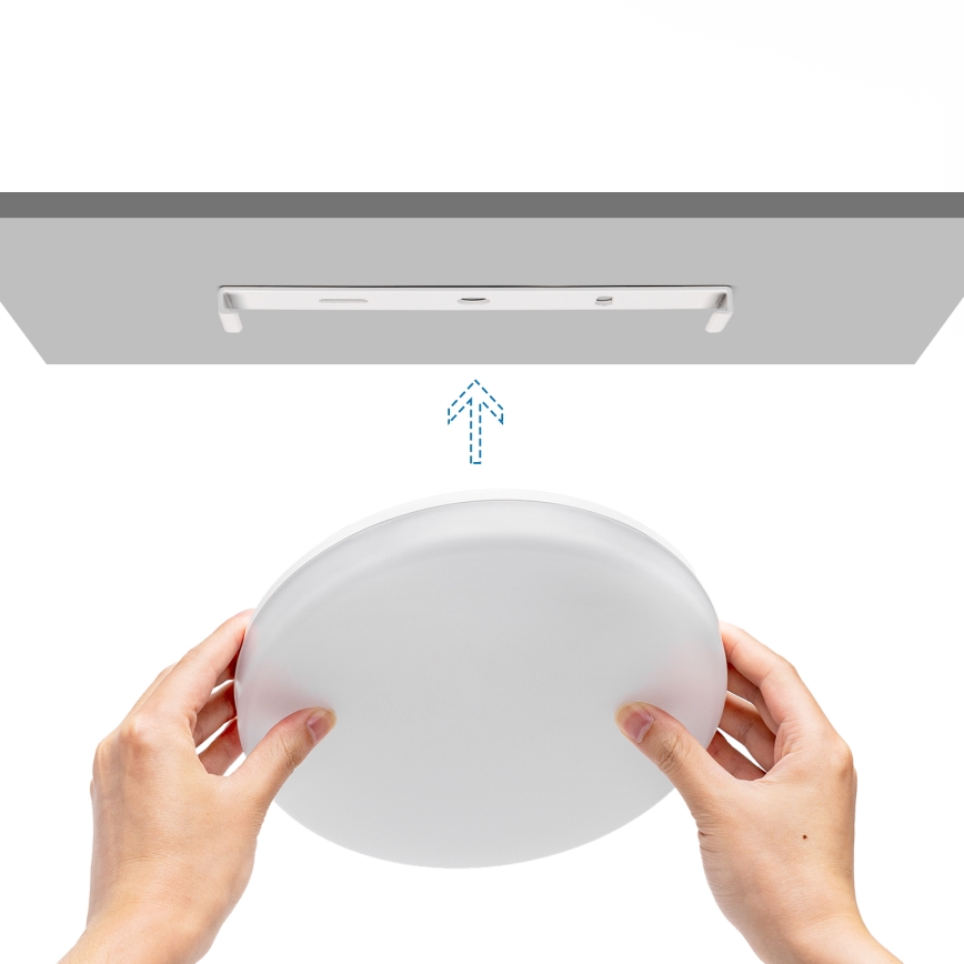 Aigostar - LED Плафон за баня LED/18W/230V 4000K IP54