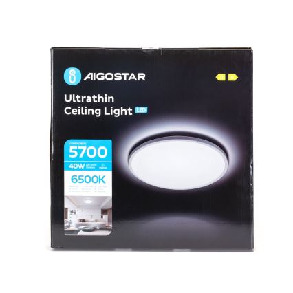 Aigostar - LED Плафон за баня LED/40W/230V 6500K Ø 54 см IP44