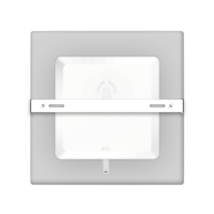 Aigostar - LED Плафон за повърхностен монтаж LED/6W/230V 12,2x12,2 см 3000K бял