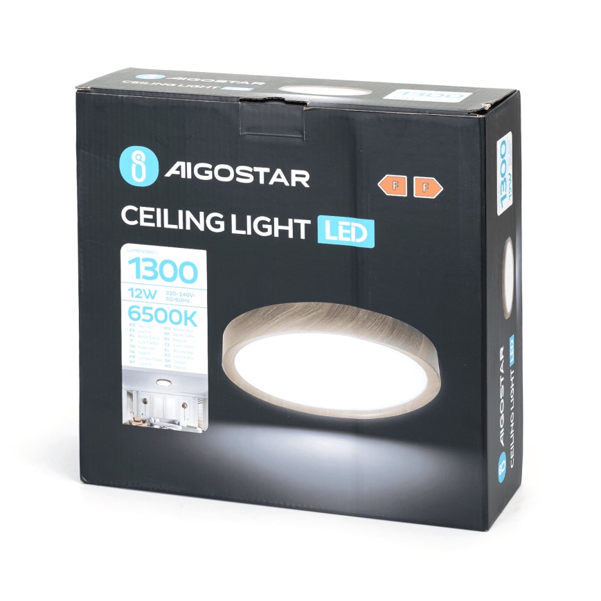Aigostar - LED Плафониера LED/12W/230V 6500K Ø 26,3 см