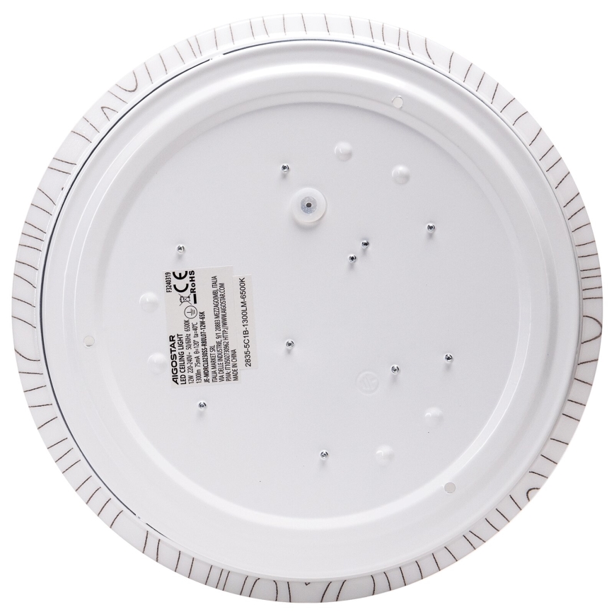 Aigostar - LED Плафониера LED/12W/230V 6500K Ø 26 см