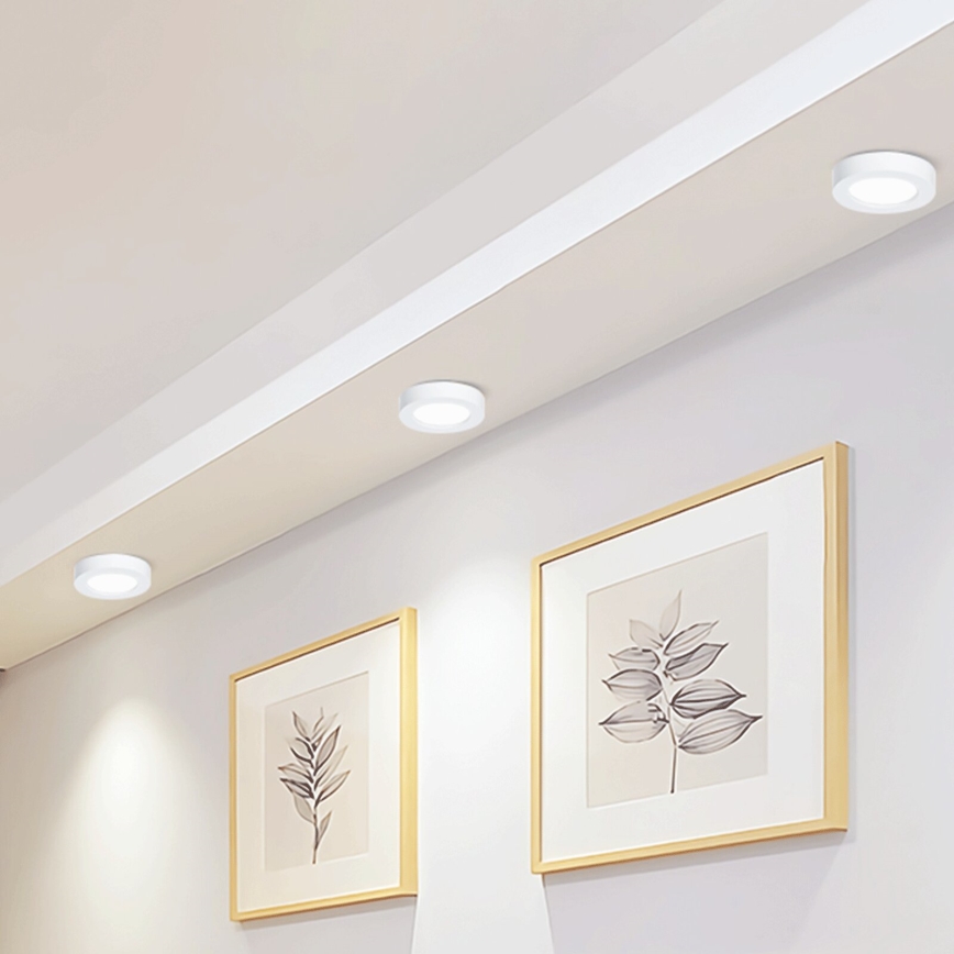 Aigostar - LED Плафониера LED/12W/230V Ø 17,4 см 6500K бял