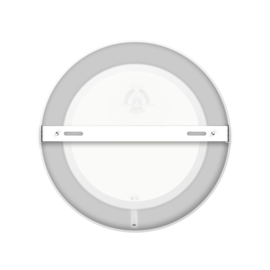 Aigostar - LED Плафониера LED/12W/230V Ø 17,4 см 6500K бял