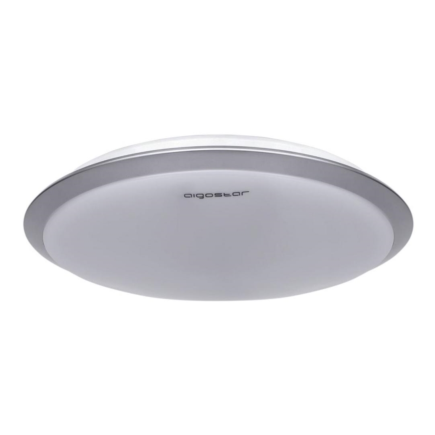 Aigostar - LED Плафониера LED/18W/230V 4000K матов хром