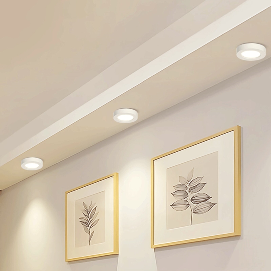 Aigostar - LED Плафониера LED/18W/230V Ø 22,6 см 4000K бял