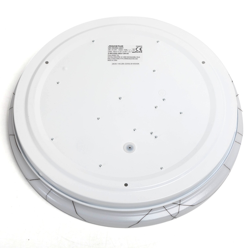 Aigostar - LED Плафониера LED/20W/230V 6500K Ø 33 см