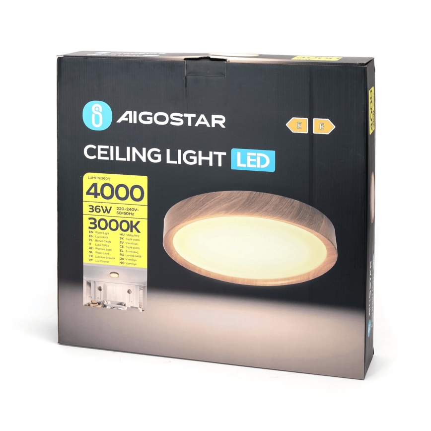 Aigostar - LED Плафониера LED/36W/230V 3000K Ø 48,1 см