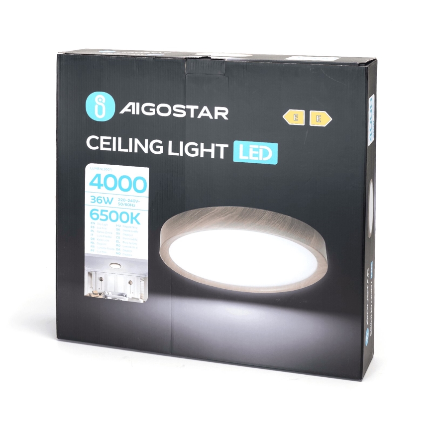 Aigostar - LED Плафониера LED/36W/230V 6500K Ø 48,1 см