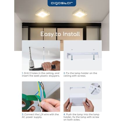 Aigostar - LED повърхностно монтирано таванно осветително тяло LED/18W/230V 4000K 22,6x22,6 cm бяло
