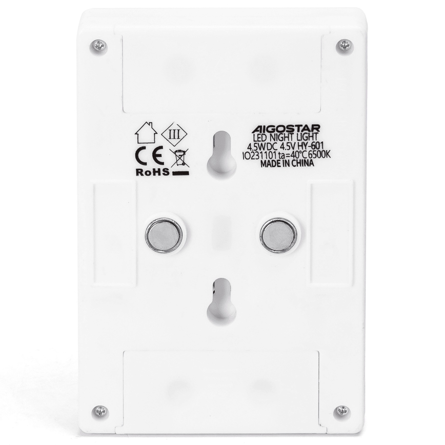 Aigostar - LED преносима нощна лампа LED/3xAAA 6500K