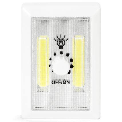 Aigostar - LED Преносима нощна лампа LED/3xAAA 6500K