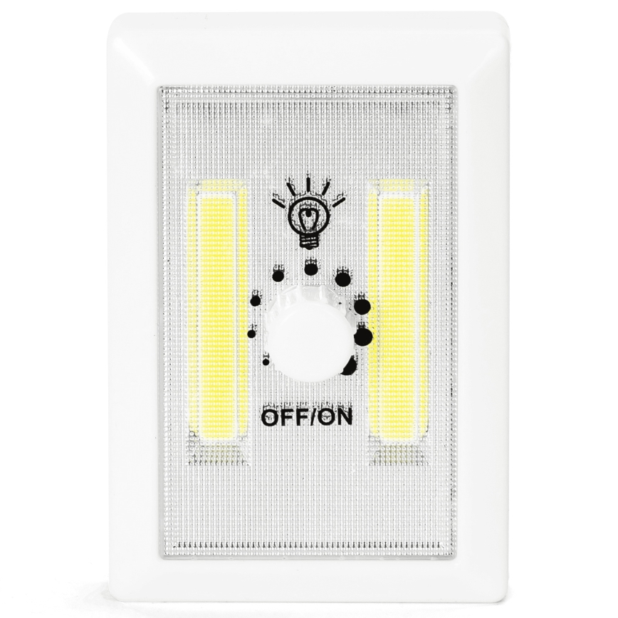 Aigostar - LED Преносима нощна лампа LED/3xAAA 6500K