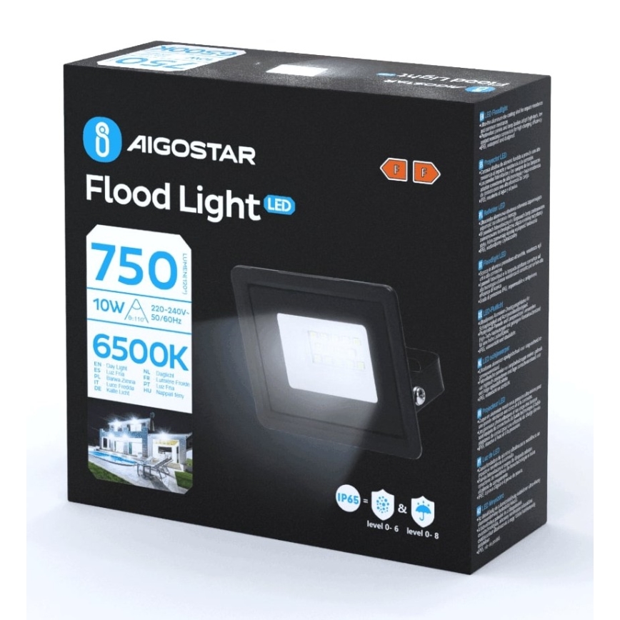 Aigostar - LED Прожектор LED/10W/230V 6500K IP65