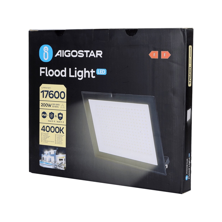 Aigostar - LED Прожектор LED/200W/230V 4000K IP65
