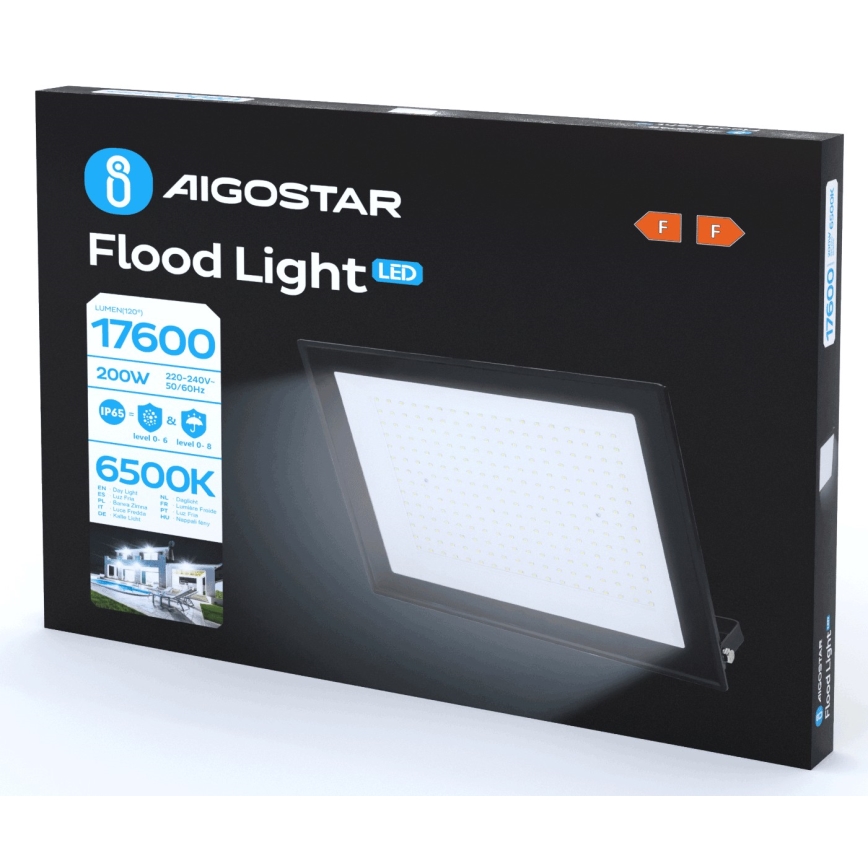 Aigostar - LED Прожектор LED/200W/230V 6500K IP65