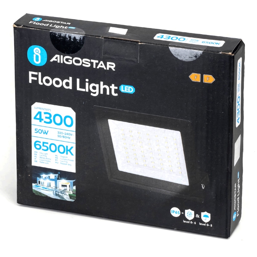 Aigostar - LED Прожектор LED/50W/230V 6500K IP65