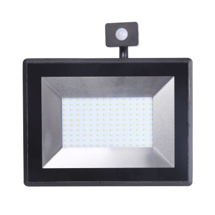 Aigostar - LED Прожектор със сензор LED/100W/230V IP65 черен
