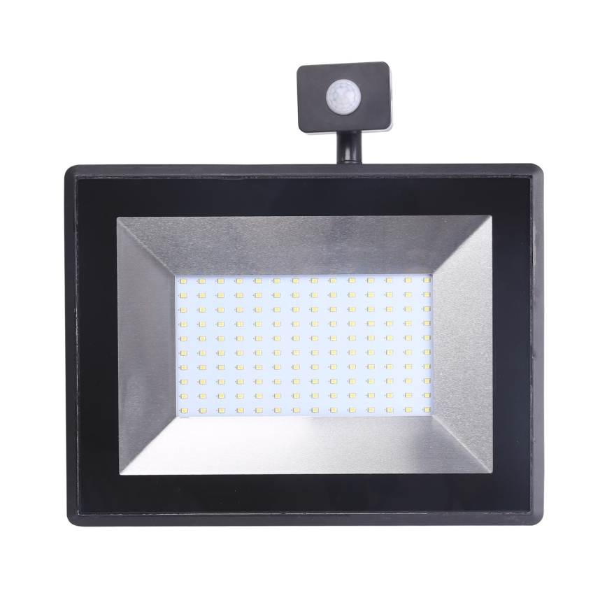 Aigostar - LED Прожектор със сензор LED/100W/230V IP65 черен
