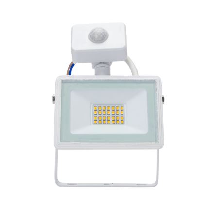Aigostar - LED Прожектор със сензор LED/20W/230V 4000K IP65 бял
