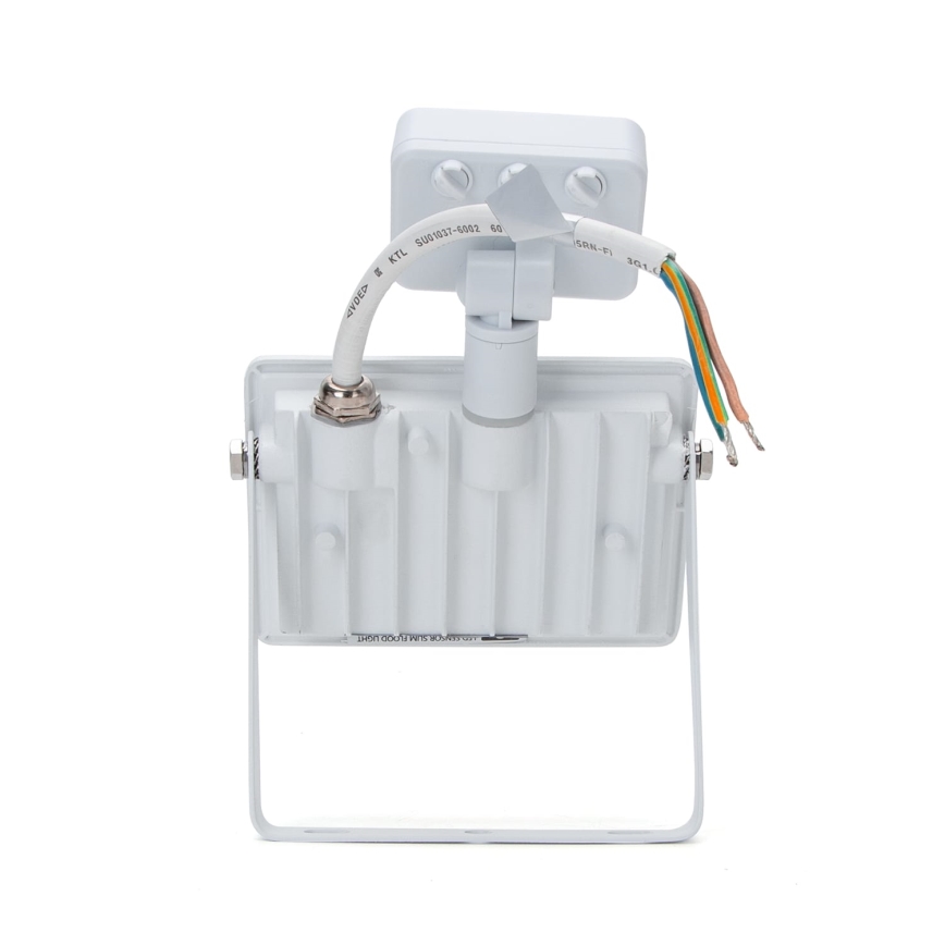 Aigostar - LED Прожектор със сензор LED/20W/230V 4000K IP65 бял