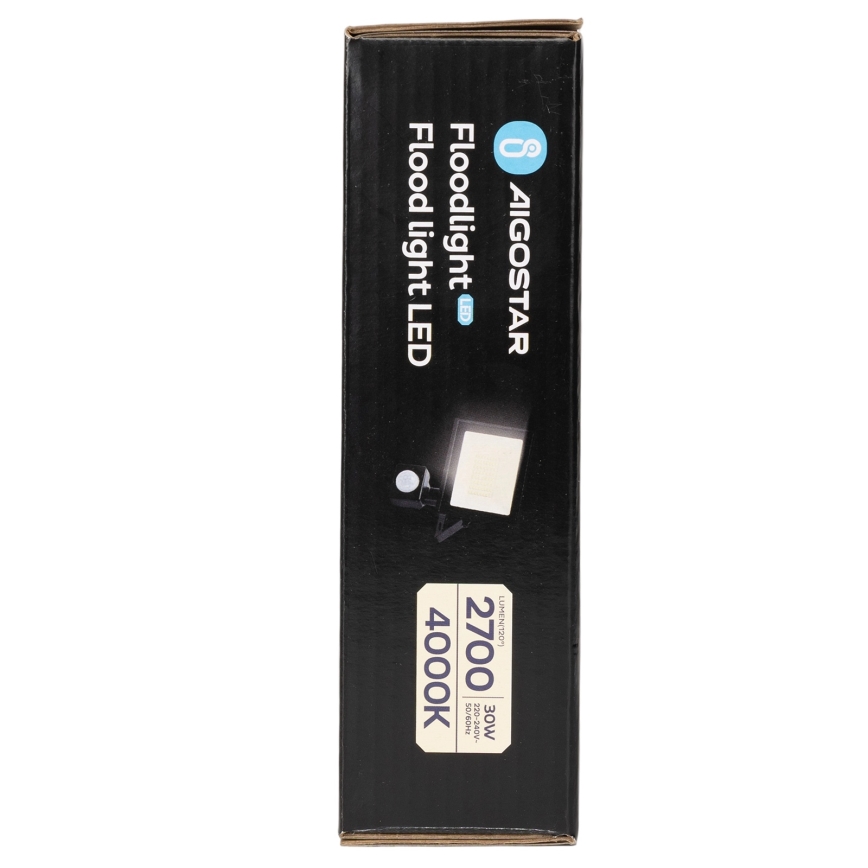 Aigostar - LED прожектор със сензор LED/30W/230V 4000K IP65