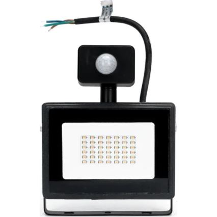 Aigostar - LED Прожектор със сензор LED/50W/230V 4000K IP65 черен