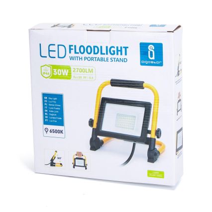 Aigostar - LED Прожектор със стойка LED/30W/230V IP44